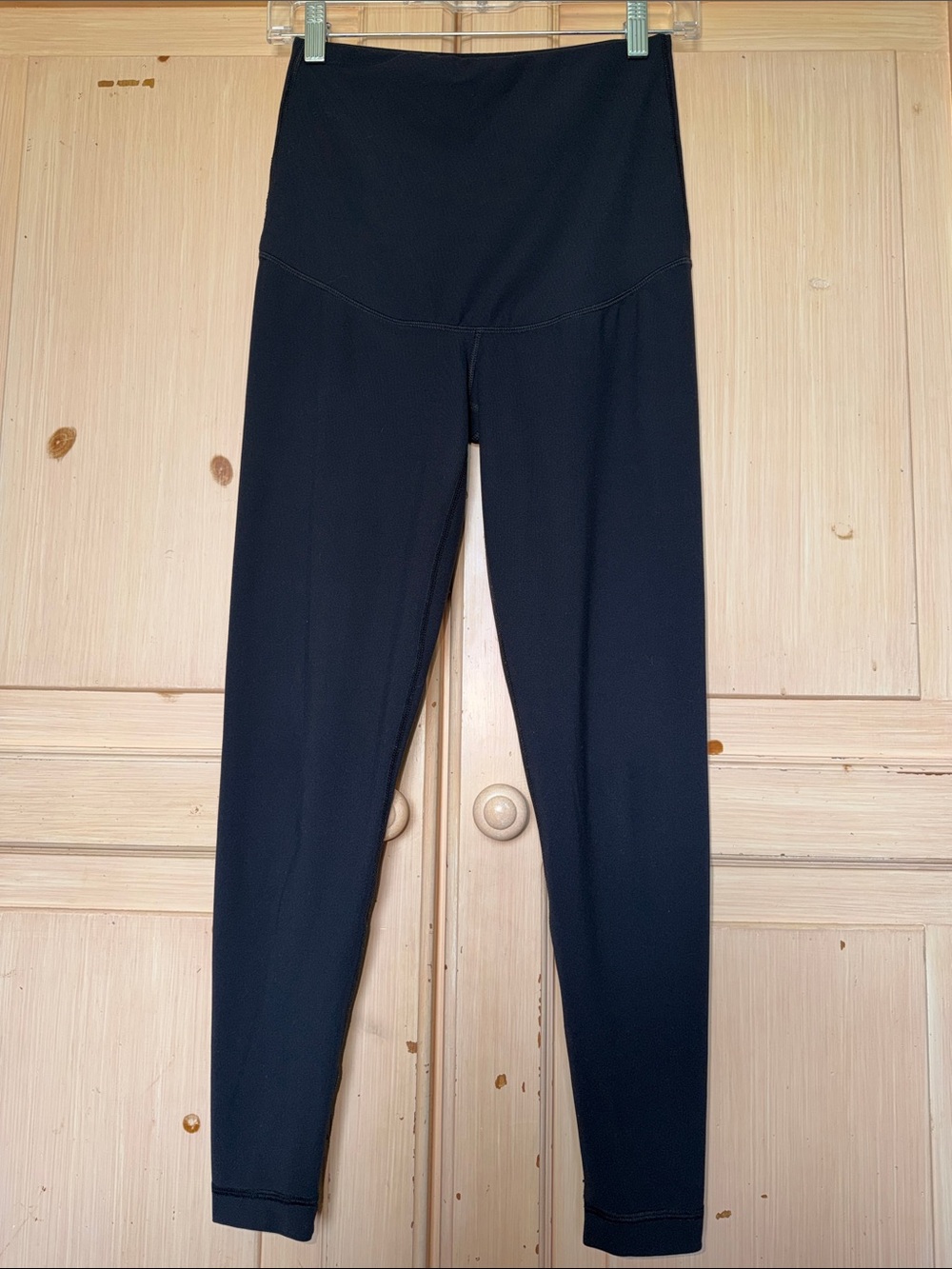 Isabel Maternity by Ingrid & Isabel Black High-Rise Maternity Leggings